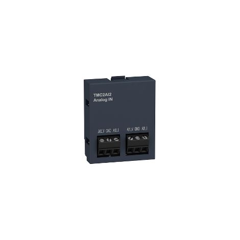 Cartuccia M221 - 2 input corrente analogica - estensione I/O - TMC2AI2
