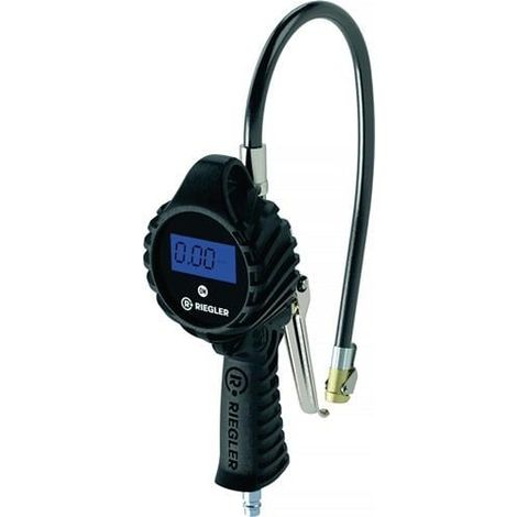 Manómetro de llenado de neumáticos no calibrado, con conector de momento DN 7,2 RIEGLER (1/2)