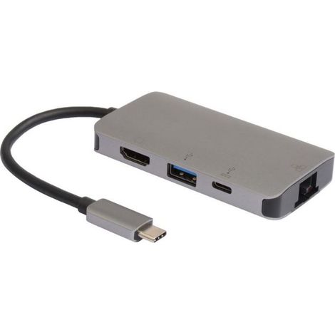 MicroConnect USB-C - USB3.0 A RJ45 hdmi USB-C