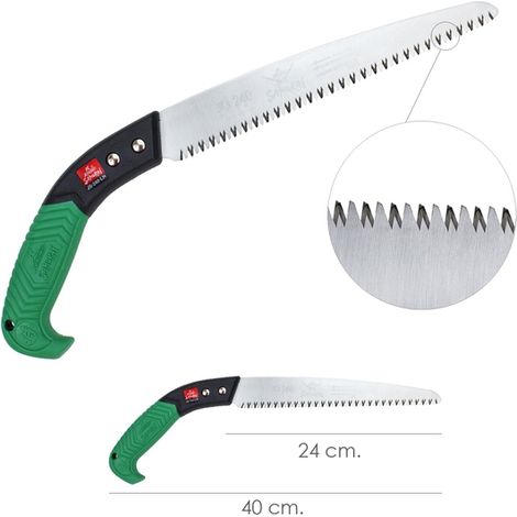 SAMURAI serrucho samurai recto 240 mm. , Serrucho Samurai recto 240mm js-240-lh.        - Medida: 240 mm.- Con funda.- Fabricados en Japón con la más alta tecnolo