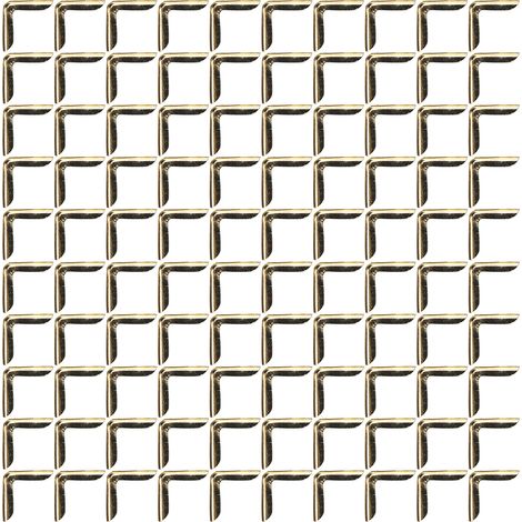 Lot de 100 Coins de Livre en Alliage d'Aluminium Doré Vintage Protection d'Angle pour Album Photo Carnet 2,2mm (1/5)