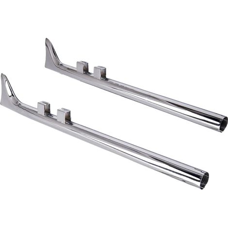 Tuyau d'échappement, 36 pouces de longueur, 1 7/8 pouces de diamètre extérieur, 1 3/4 pouces de diamètre intérieur, acier laminé à froid, sans déflecteurs (1/5)