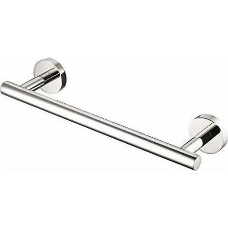 par Barre Porte-serviettes Mural Porte Serviette Salle de Bain Acier Inoxydable SUS 304 Support Douche 30CM Rangement Poli, A2000S30DG (1/5)