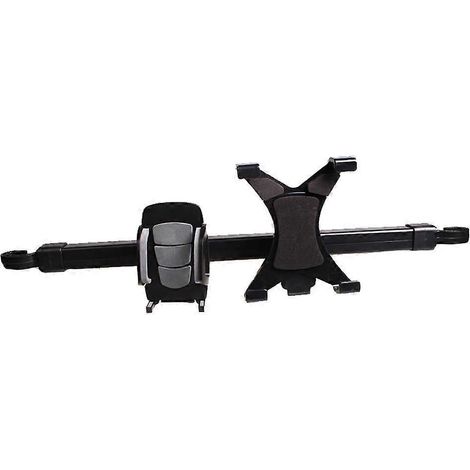 Support dorsal pour tablette et téléphone, support de siège auto pivotant à 360 degrés (1/5)