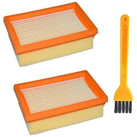 Lot de 2 filtres de rechange pour aspirateur eau et poussière KARCHER MV4 MV5 MV6 WD4 WD5 WD6 - Filtre HEPA 2.863-005.0 (1/5)