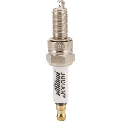 Bougie d'allumage CR8E « Targeted Needle » à imitation iridium, résistante et respectueuse de l'environnement, adaptée aux motos à injection électronique. (1/5)