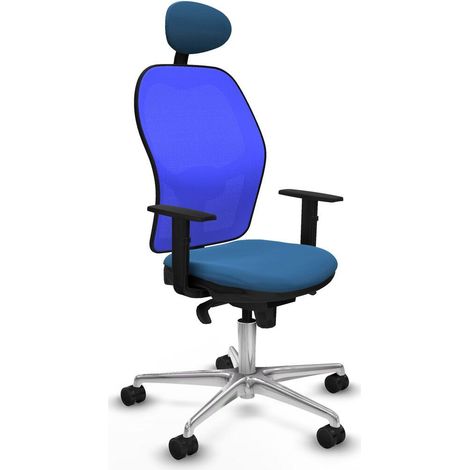 Piqueras y Crespo Jorquera Silla de oficina azul claro (1/3)