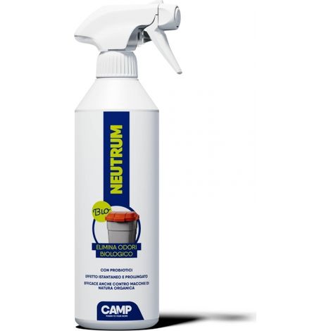 Neutrum Bio spray elimina odori per pattumiere, tappeti, tappezzeria 500 ml CAMP