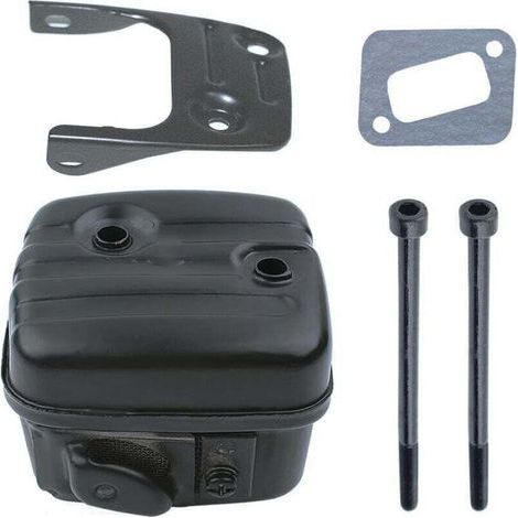 Garden FuturePot D'Échappement Pour Tronçonneuse 346XP 340 345 351 353, XU, Avec Joint + Support + Vis - KZQ (1/4)