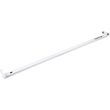 Support pour 2 tubes LED T8 60 cm IP20 - SILAMP