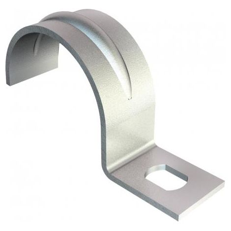 OBO Bettermann Abrazadera de fijación de una oreja 19mm acero galvanizado, 1003194