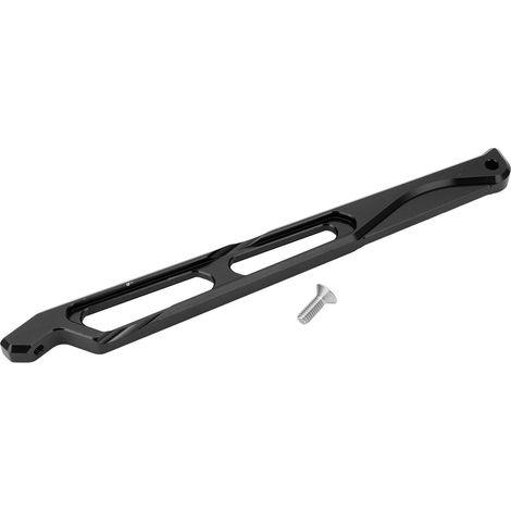 Support Bras Arrière en Alliage d'Aluminium pour Châssis RC, Compatible ARRMA KRATON 6S 1/8, Noir - Renfort et Stabilisateur (1/5)