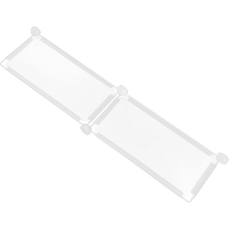 [MAI USATO]Baffle Blocker Sottoletto per Animali Domestici Blocchi per Cuccia per Animali Domestici Blocco Divano per Sottodivano Blocco Casa Plastica Bianca (1/5)