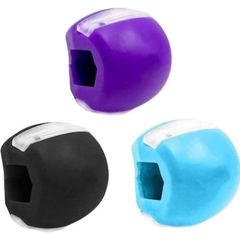 Kiefermuskeltrainer – Beißstreifen aus lebensmittelechtem Silikon – zur Stärkung der Gesichtsmuskulatur und Definition der Kieferpartie – 3er-Pack (1/5)