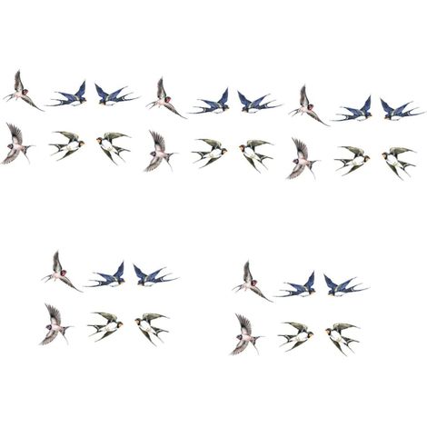 5ensembles Autocollants Anti-collision Pour Fenêtres Décalcomanies Statiques Amovibles Pour Éviter Les Collisions Oiseaux Décorations Élégantes Pour Vitrage (1/5)