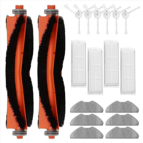 Pour Xiaomi Mi Robot Vacuum Mop 2 Lite / Mi Robot Vacuum Mop 2 Pro / MJST1SHW Pièces détachées Brosse latérale principale H (1/5)
