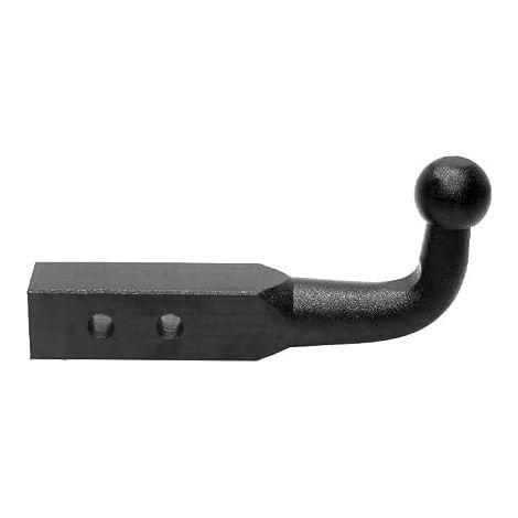 Kit d'Attelage Remorque Universel avec Boule 50mm–Tige d'Accouplement en Acier, Compatible Récepteur 50x50mm, pour Véhicules Tout-Terrain (2" Rise) (1/5)