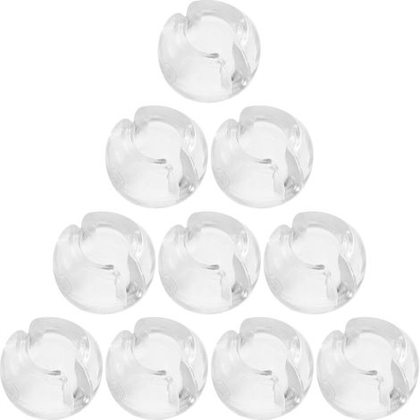 Butées de Chaîne à Billes en Pom Fixation Transparente Rouleaux Lot de 12 Apparence sans Couture et Longueur Réglable pour Rideaux Verticaux (1/5)