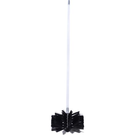 Lot de 12 brosses flexibles pour le nettoyage intérieur des conduits de cheminée, accessoire pour perceuse électrique, compatible avec les conduits de sèche-linge (tige de 40 cm). (1/5)