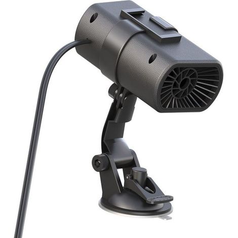 Dégivreur de voiture – Séchoir portable pour pare-brise de voiture 12 V, chauffage rapide, dégivreur de désembuage de voiture, réglage à 360 degrés (1/4)