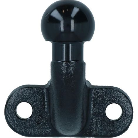 High-performance ball coupling (50 mm) for standard heavy-duty trailer hitches, black (1/5)
