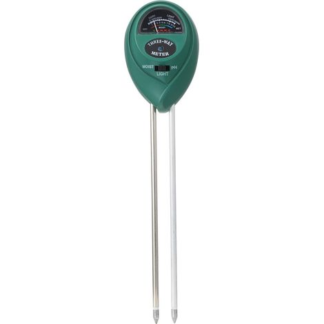 Testeur Sol - Humidité Lumière pH - Pour Jardin Intérieur Extérieur Potager Plantes - 1 Pièce (1/5)