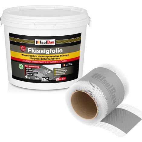 Ruban adhésif liquide Dichtset 108G, feuille d'aluminium 4 kg, 5 m (1/5)