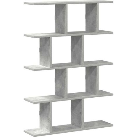 Maison Exclusive - Würfelregal 12 Fächer Betongrau Holzwerkstoff (1/5)