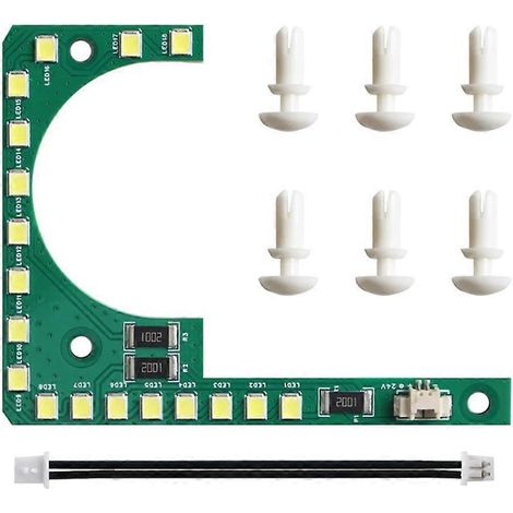 Kit de panneau lumineux LED haute luminosité, installation facile, vert (1/5)