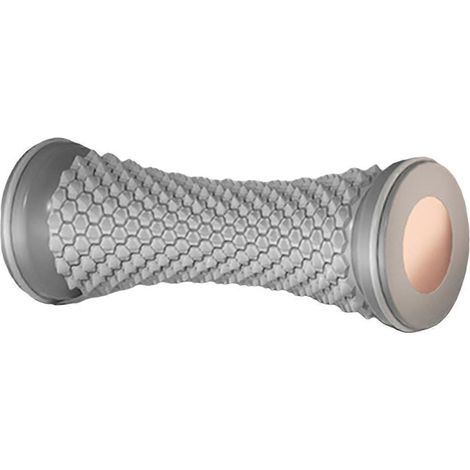 Balle de yoga pour fascia, roue de massage des pieds, drainage des tendons du pied, gris (1/5)