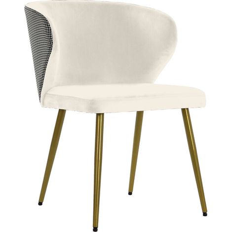 Silla Poliester Metal 58X58X78 Blanco (1/5)