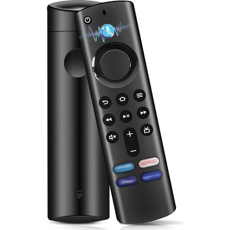 Ersatz-Sprachfernbedienung (3. Generation), kompatibel mit AMZ-FI-re Smart TV St-1ck (2. Generation, 3. Generation, 4K, 4K Max, Lite, HD), Universalfernbedienung mit 4 Kurzbefehlstasten (1/5)