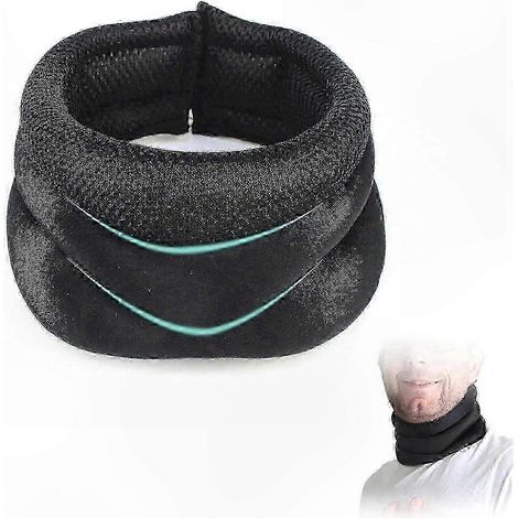 Coussin cervical ergonomique anti-ronflement, soutien apnée du sommeil, forme anatomique, mousse à mémoire, confort nocturne, réduction ronflements, usage adulte, taille unique. (1/5)