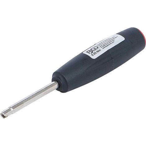 Tournevis Dynamométrique pour Inserts de Valves 0,25 Nm - Précision et Contrôle, Acier - D-Work
