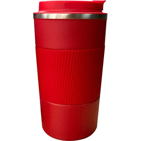 Tasse à café isolante pour boissons chaudes et froides (rouge)-Fei Yu