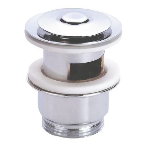 BONDE DE LAVABO OU BIDET A COMMANDE A MAIN (1/2)