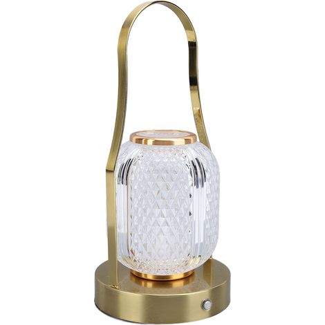 Lanterne LED Rechargeable sans fil, lampe de Table, fonctionne avec batterie, gradation continue, nuit, pour la maison, la chambre à coucher, le Camping, 3600mAh (1/5)