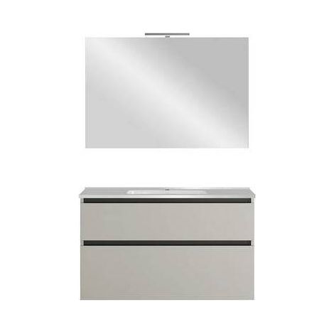 MOBILE BAGNO LINEA LEVEL DA 100 CM Misura: Rovere Miele