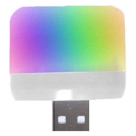 Lampe LED RGB Arc-en-ciel Éclair pour iPhone et tablette iOS (1/5)