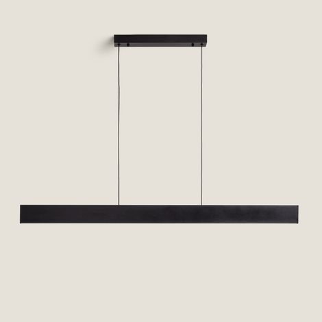 Barra Lineare LED 120cm 30W CCT Selezionabile Wanda No Flicker Nero Selezionabile (Caldo-Naturale-Freddo) (2800K - 3800K - 5000K)