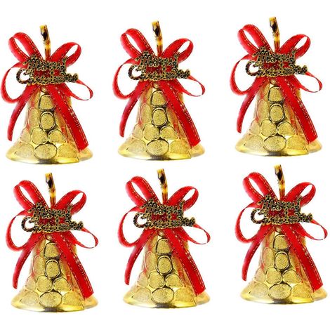 12 Wabenglocken zum Aufhängen an der Tür, Weihnachtsbaumglocken, Weihnachtskranzschmuck, dekorative Girlande (1/5)