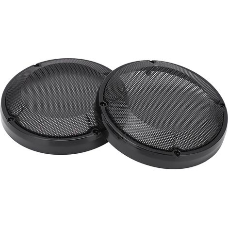 Grille de protection pour haut-parleur de moto, accessoire audio de remplacement pour couvercle de sacoche, compatible avec les modèles Touring Glide 1983-2020, noir brillant (1/5)