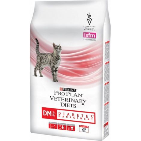Rgimes vtrinaires de Purina Pro Plan Fline DM pour les chats diabtiques - 5 kg (1/4)
