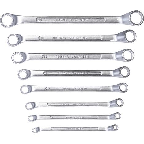 KWB Einhell 49440390 Sechskantschlüssel-Set, 8-teilig, Chrom-Vanadium-Stahl (1/3)