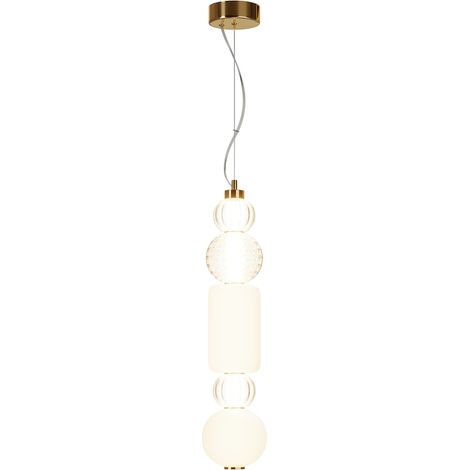 Suspension Maytoni Collar verre laiton LED 35W 3000K (1/2)