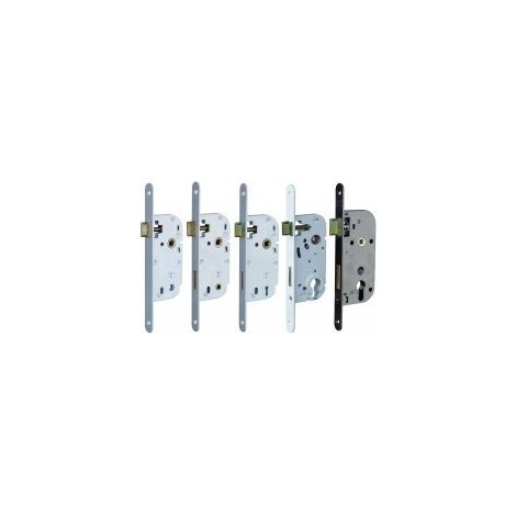 Outifrance – Serrure à larder monopoint encastrée 70mm – Pêne dormant réversible – Coffre 135x65x10mm – Pour bois dur
