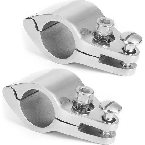 Collier de serrage pour bâche de protection solaire marine, 2 pièces, 22 mm (1/5)