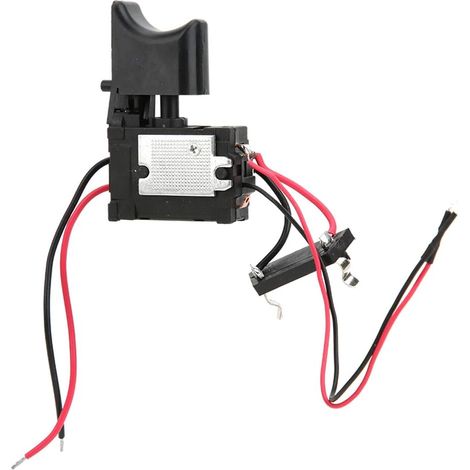 Interrupteur de Perceuse électrique 7.2V - 24V 16A Commutateur à Gâchette Contrôle sans Fil de Vitesse de Foret pour Perceuse Polisseuse Hammer Electrique pour Perceuse à Main Électrique (1/5)