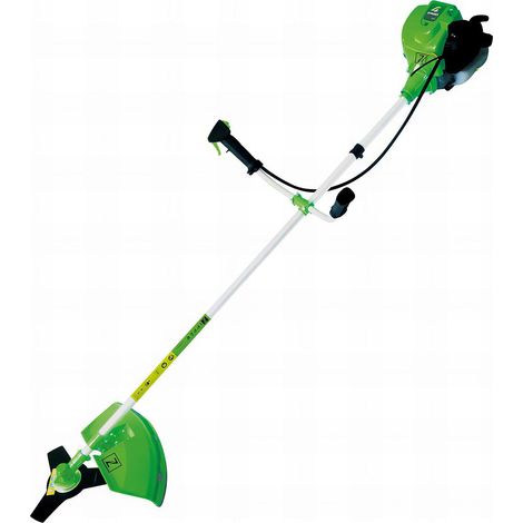 Zipper – Débroussailleuse thermique 4 temps 38 cm3 – Coupe 455 mm – 3 têtes de coupe pour herbe et broussailles – Moteur économe en énergie (1/4)