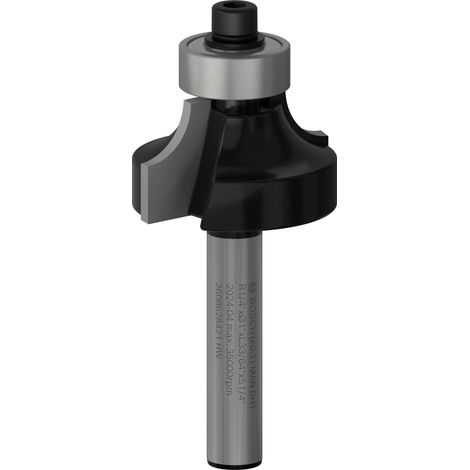 Bosch PRO Router Bit Rounding Over R 1/4 Shank 1/4 2608628421 (1/5)